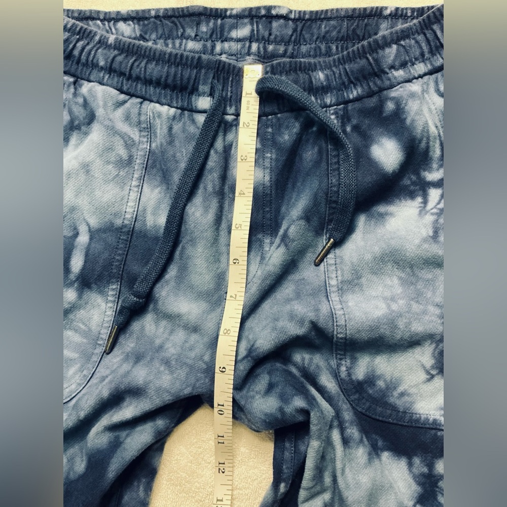 Athleta Farallon Jogger Crystal Dye Blue Women's Small Tie dye Pant - Picture 7 of 12
